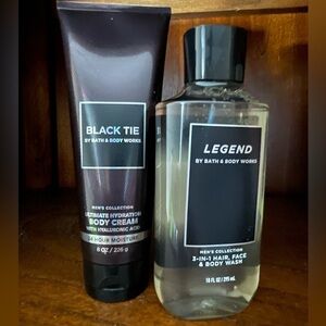 🌟HPX3🌟 BLACK TIE & LEGEND 2 Piece Lot CREAM & 3-in1 WASH B&BW Men’s Collection